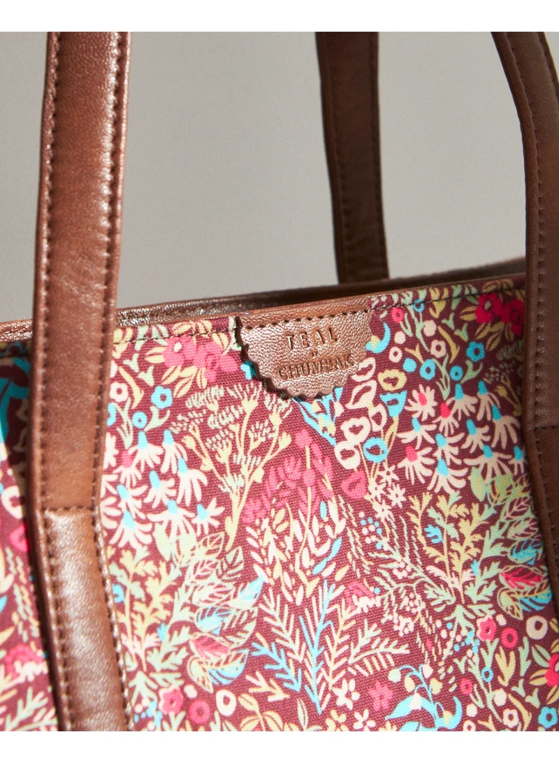 Chumbak  TealByChumbak Rainforest Canvas Tote for Women | Best Price UAE